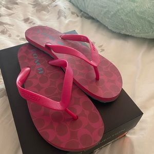 Women’s Coach Flip Flops